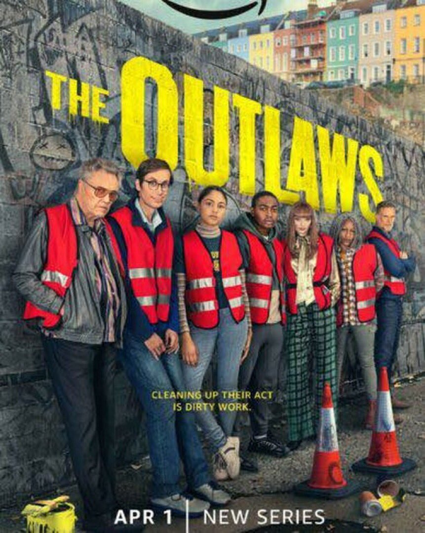 annestubbs's tweet image. Just binge-watched @StephenMerchant’s #TheOutlaws on @PrimeVideo. What a bloody amazing series! The storyline’s are so clever, amazing cast including Christopher Walken 🤯 and a banging soundtrack! Can’t wait for Series 2!