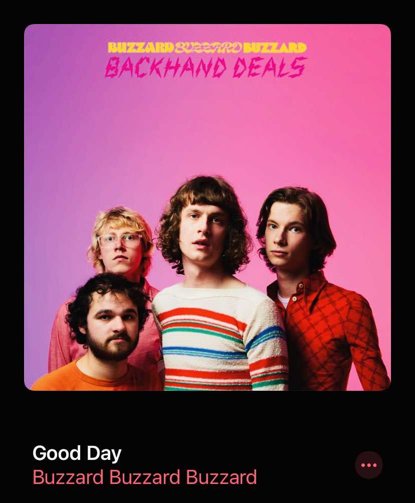 Juggling_Words's tweet image. Good Day… sunshine! Found the perfect musical vibe for a sunny Friday antidote!🎵

Blasting @buzzardbuzzard in preparation for their gig this weekend at @ClwbIforBach! 🙌

#LiveMusic #CardiffGigs #MusicAsArt 
#FridayFeeling #GoodDaySunshine
