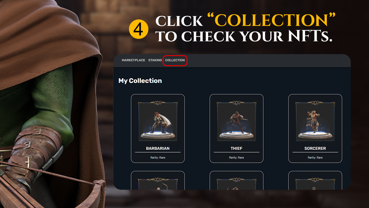 𝗝𝗼𝗶𝗻 𝘁𝗵𝗲 𝗪𝗮𝗿𝗿𝗶𝗼𝗿 𝗠𝗶𝗻𝘁𝗶𝗻𝗴 𝗖𝗿𝗮𝘇𝗲❗
Follow this tutorial to mint your Tier-1 Warrior NFT!

𝗡𝗢𝗧𝗘: You need at least 1 Warrior NFT to play Ascend Rakazon!

#NFT #NFTs #minting #NFTGame #PlayToEarn #nftpresale #investments #nftcommunity #blockchaingame