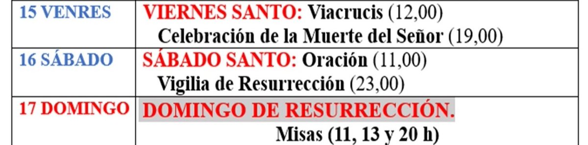 PARROQUIA SAGRADO CORAZÓN VIGO tweet media