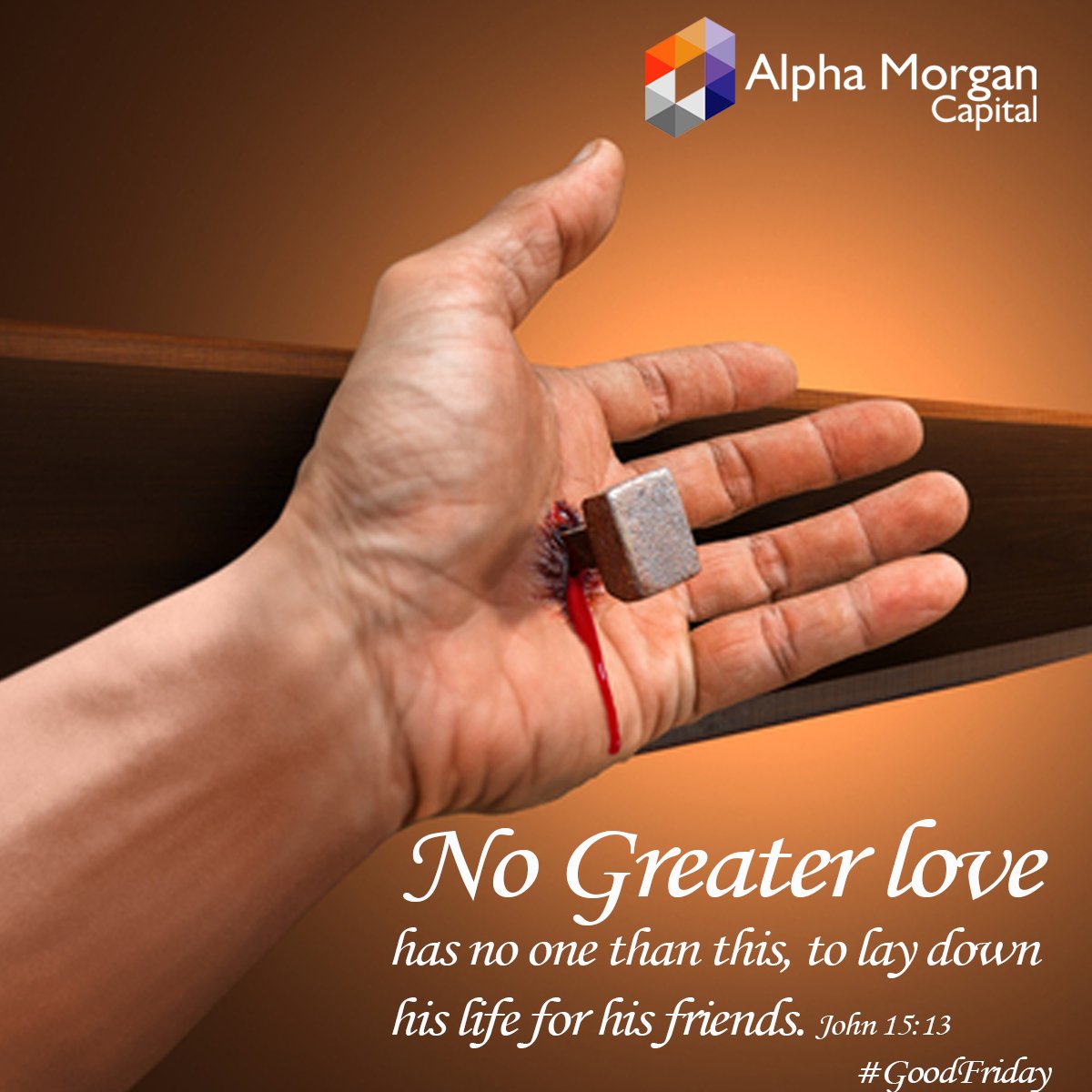 alphamorgancap's tweet photo. May the thoughts of the holy sacrifice of our Saviour clear your mind and fill it with hope and determination for a better life.

Have a blissful Good Friday.
#Goodfriday #Jesus #Easter #Alphamorgan https://t.co/bkiq5a5KWy