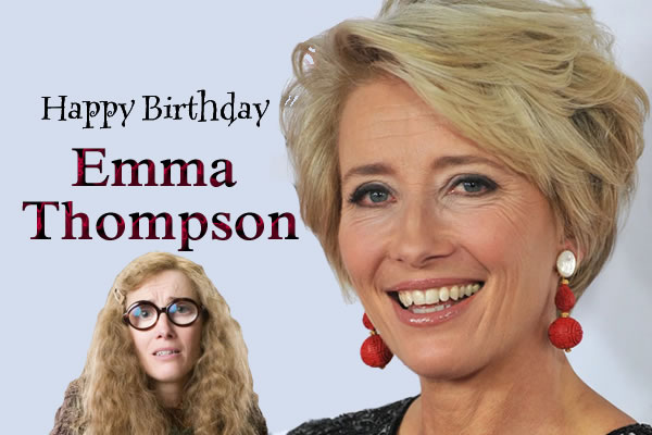 ポッターマニア ハッピー バースデー エマ トンプソン 4月15日は ハリポタ でトレローニー先生を演じたエマ トンプソンの 誕生日 でもあります 今年はnetflixのミュージカル マチルダ に出演します おめでとう プロフィール更新