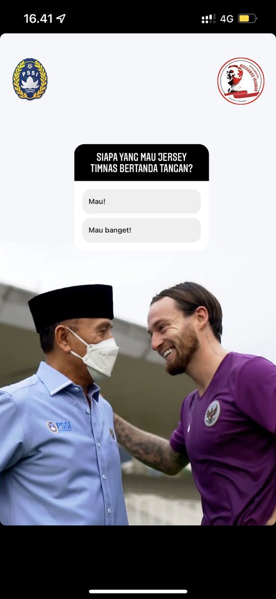 Siapa yang mau Jersey Official Timnas Bertanda tangan?? Retweet postingan ini, yuk!