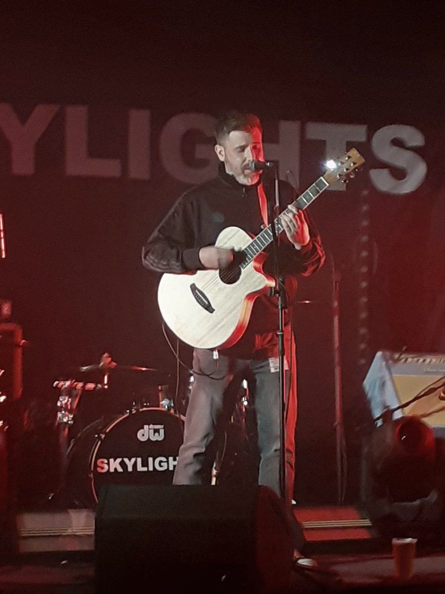 Thanks for all the kind words and support last night, a great first gig. Massive thanks to <a href="/SkylightsYRA/">Skylights</a> for having me. Love it
