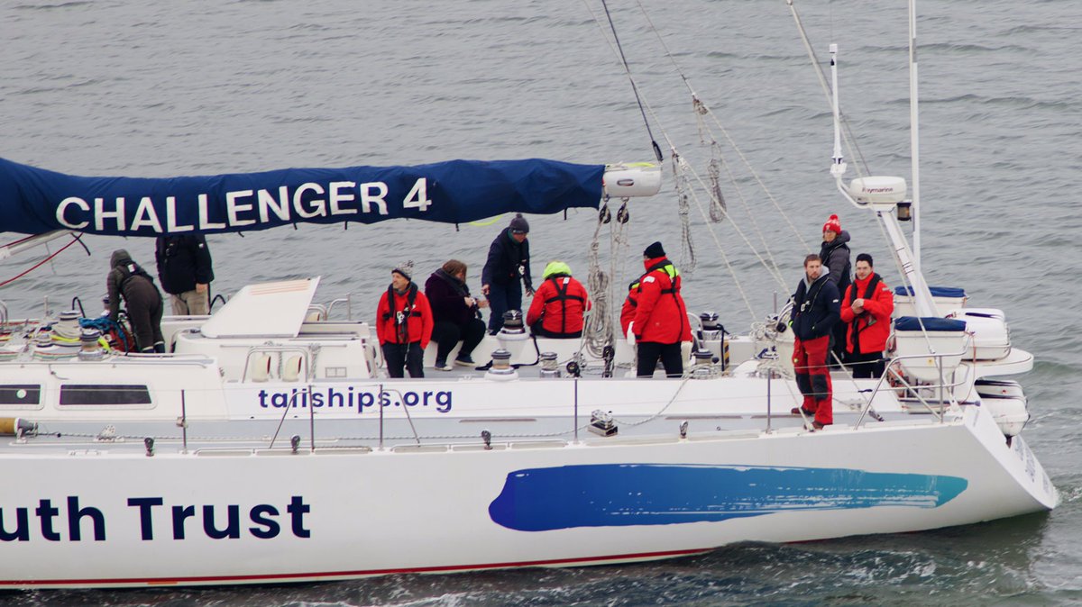 WixpixRob's tweet photo. Welcome to @BelfastHarbour @TallShipsYT #Challenger4

📸from the departing @StenaLine #StenaSCOTIA 👋

📸WixPix@Sea https://t.co/oFfw3BnAYb