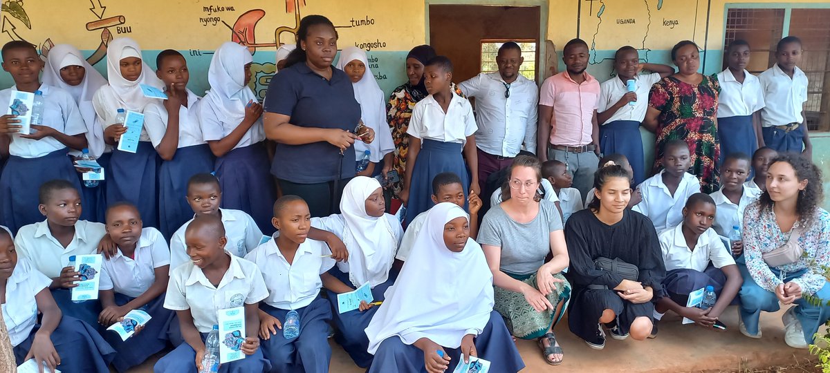 Opening  menstrual hygiene management conversation in schools, championing for the course  of  women and girls  to gender Equality