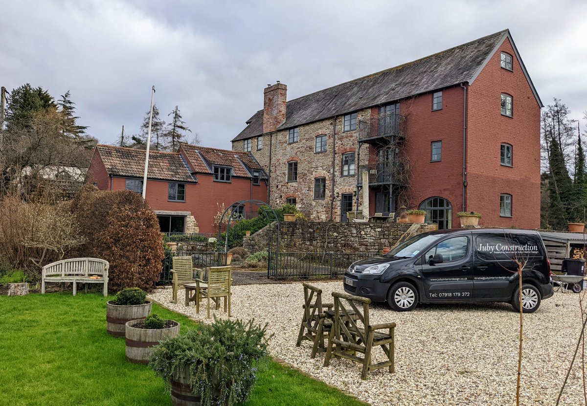 JubyDesign's tweet photo. I would like to introduce Huntingford Mill. Its past function was a steak house, hotel and everyone mentioned the water wheel. My clients made this into their family home, now they are moving on. This is the property that I had helped prepare for sale. @knightfrank https://t.co/U8mA6XHAZu