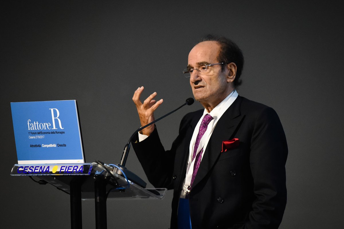 Purtroppo ci ha lasciati l'economista francese Jean-Paul #Fitoussi. Nell'edizione 2017 di #FattoreR lanciò tanti spunti di riflessione sull'economia della #Romagna. Un grande onore per noi averlo avuto ospite e conosciuto!