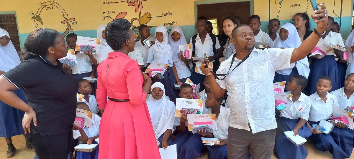 Men and Boys are our menstrual hygiene management champions