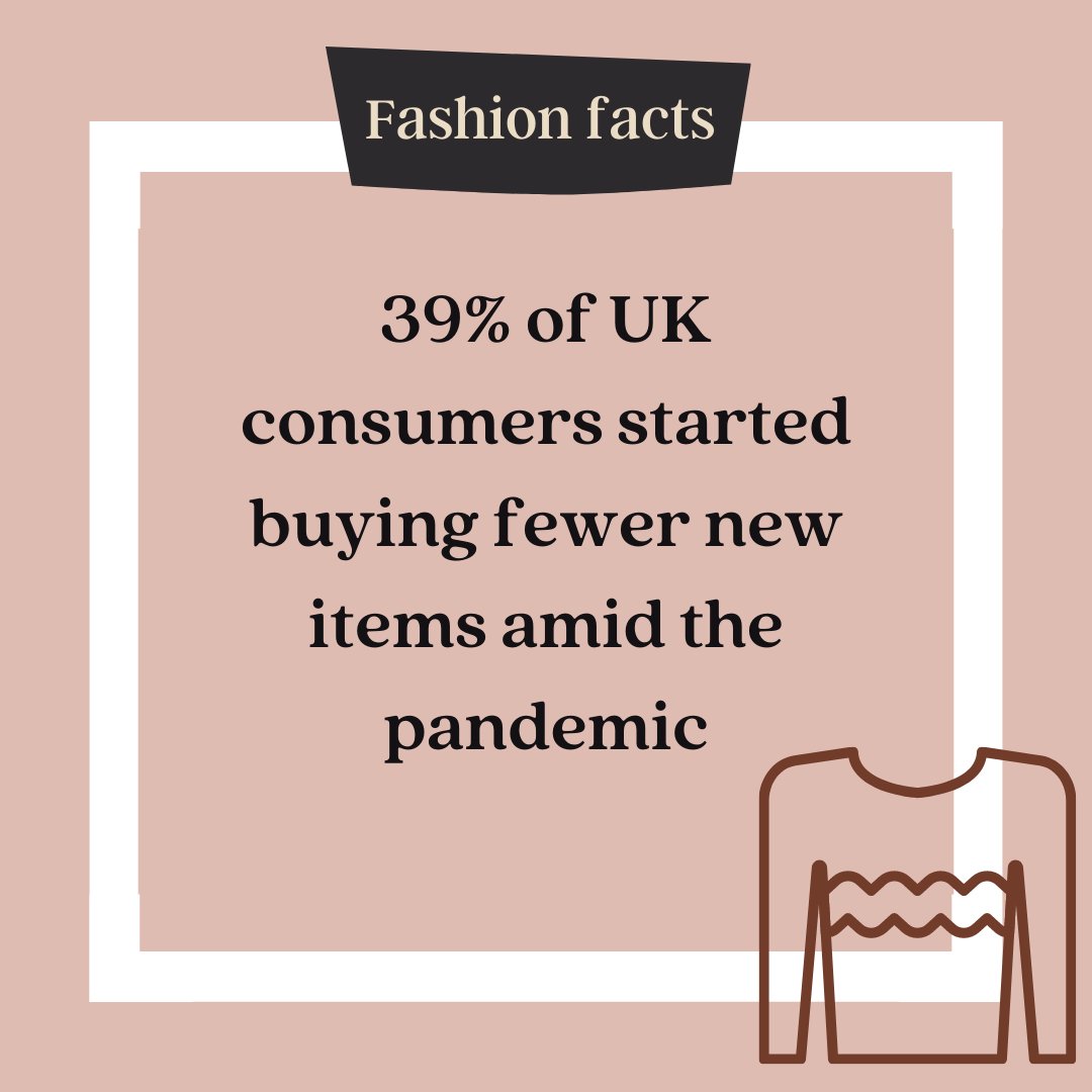 Urbanspacesleg1's tweet photo. Fashion Facts! 👕

The pandemic helped nudge many of us towards more sustainable choices, including our fashion consumption. Choosing to shop second-hand or to support sustainable brands can make all the difference in our current climate crisis. 

#fashionfacts #environment https://t.co/583340rOdK