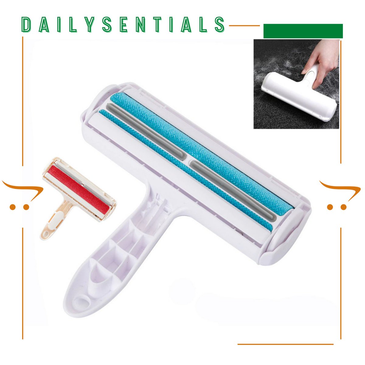 dailysentials's tweet photo. Pet Hair Lint Removal Roller
BUY NOW: https://t.co/uqzBQ5h3uX
FOR ONLY: PHP 269.99

✨ Specifications: ✨

🐈 Type: Pet Hair Remover
🐈 Quantity: 1PC
🐈 Material: ABS
🐈 Color: Blue
🐈 Size: 19.5*19.0*7.0cm https://t.co/kfKwncEELf