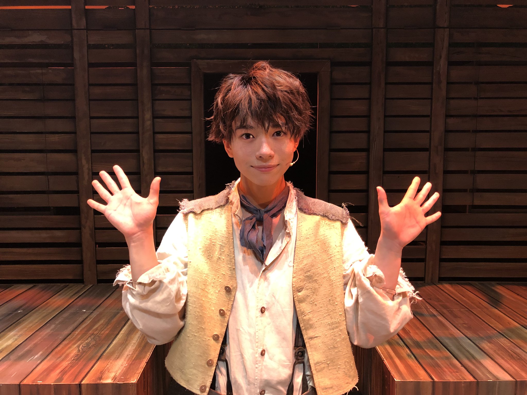 Johnny & Associates on Twitter: "Nao Oriyama of #ShonenNinja, center ...