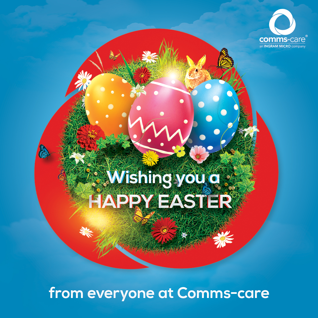 What are your plans over the Easter weekend?

Whatever they are, everyone here at Comms-care wishes you a very Happy Easter.

#EasterEggHunt #4DayWeekend #HappyEaster