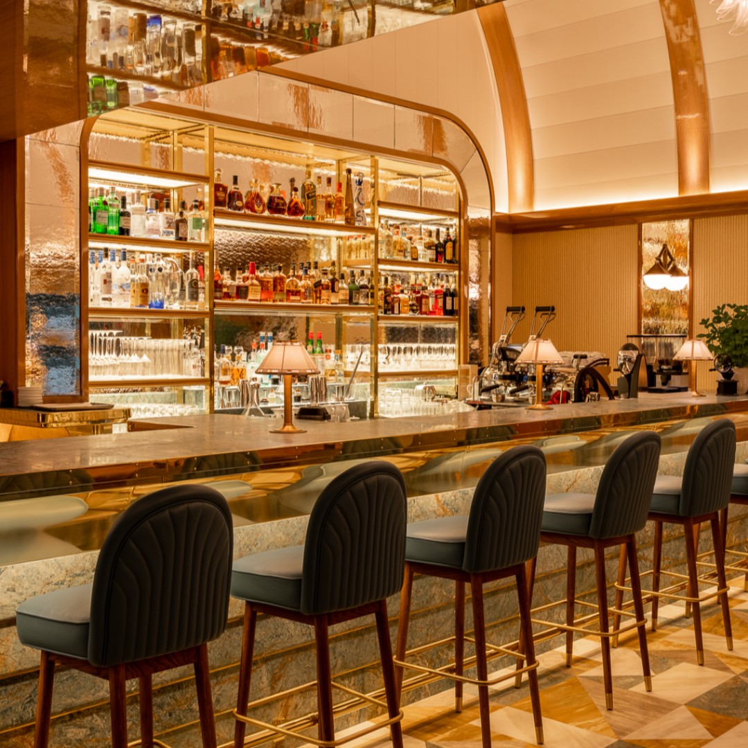 This stunning bar at the Four Seasons Astir Palace Athens is a perfect spot to enjoy a drink this long weekend. 

Hotel: <a href="/FSAthens/">Four Seasons Astir Palace Hotel Athens</a> 

#fsathens #lighting #design #lightingdesign #light #lightingdesigncompany #lightingdesigns #lightingdesigners #lightingdesignideas