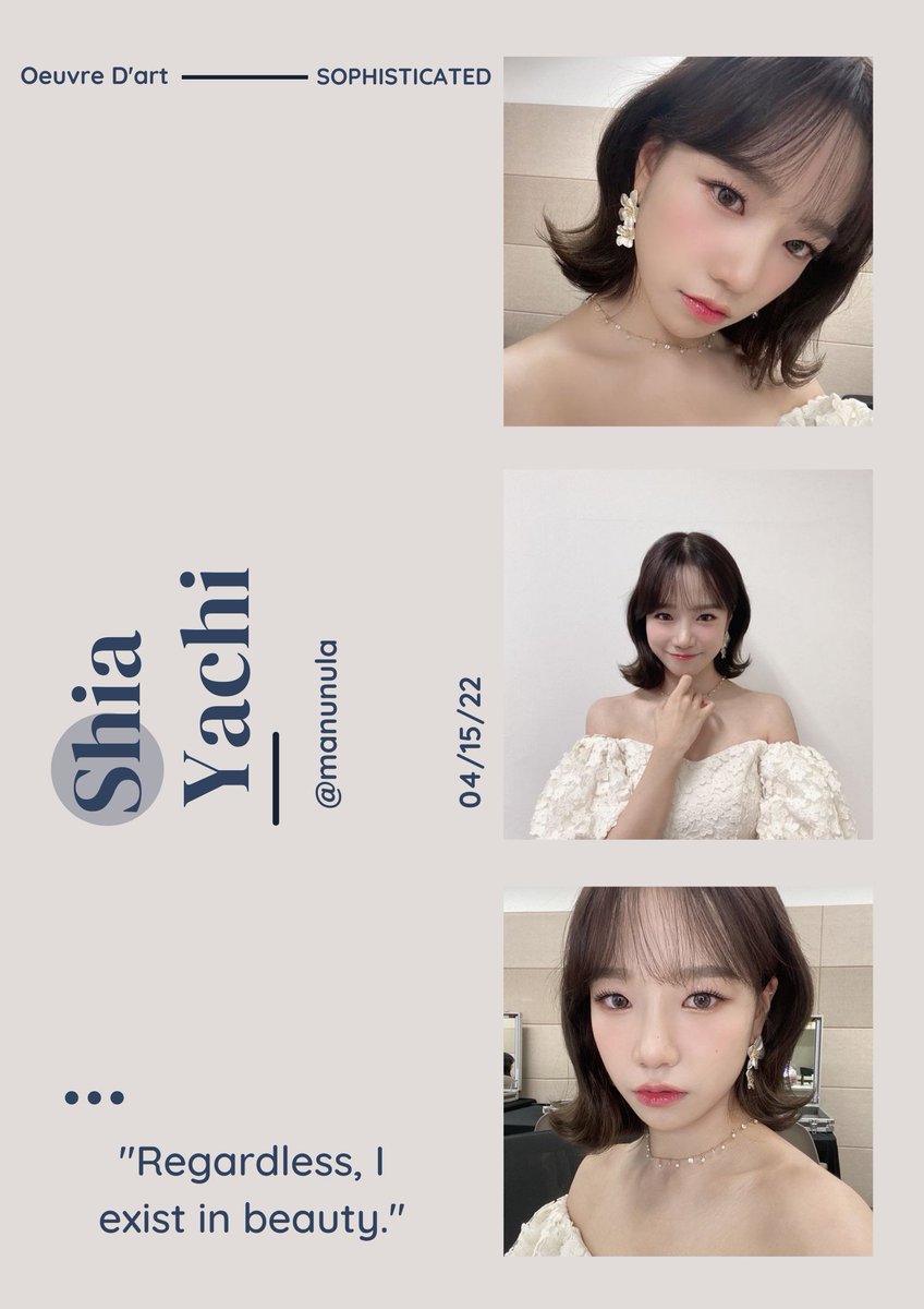 manunuIa's tweet photo. ㅤ
ㅤ
⚸ They say beauty is in the eye of the beholder, but I say beauty is born in each and everyone of us. I am Shia, and I am inviting you to see the spectacle of talent that is Oeurve D'art tonight at 7pm. See you there!
 
#OeuvreDartSPH
#EveryBodySPH
#SPHinTaiwan
ㅤ
ㅤ https://t.co/s8t7JNUrBP