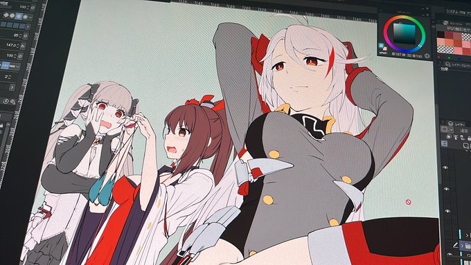 今日中に終わるべか… 