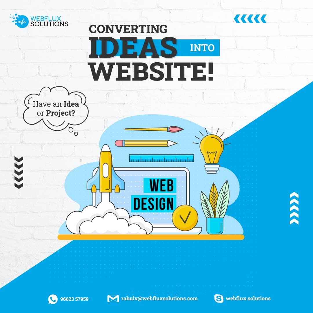 WebFluxSolution's tweet image. Everything begins with an #IDEA don&apos;t let your ideas burn.
Next time, when you have any idea sparked, message us for evaluation and execution.
Please fill out our web design assessment form to help with the process: lnkd.in/dWtfSq-E

#webdesign #wordpressdevelopment