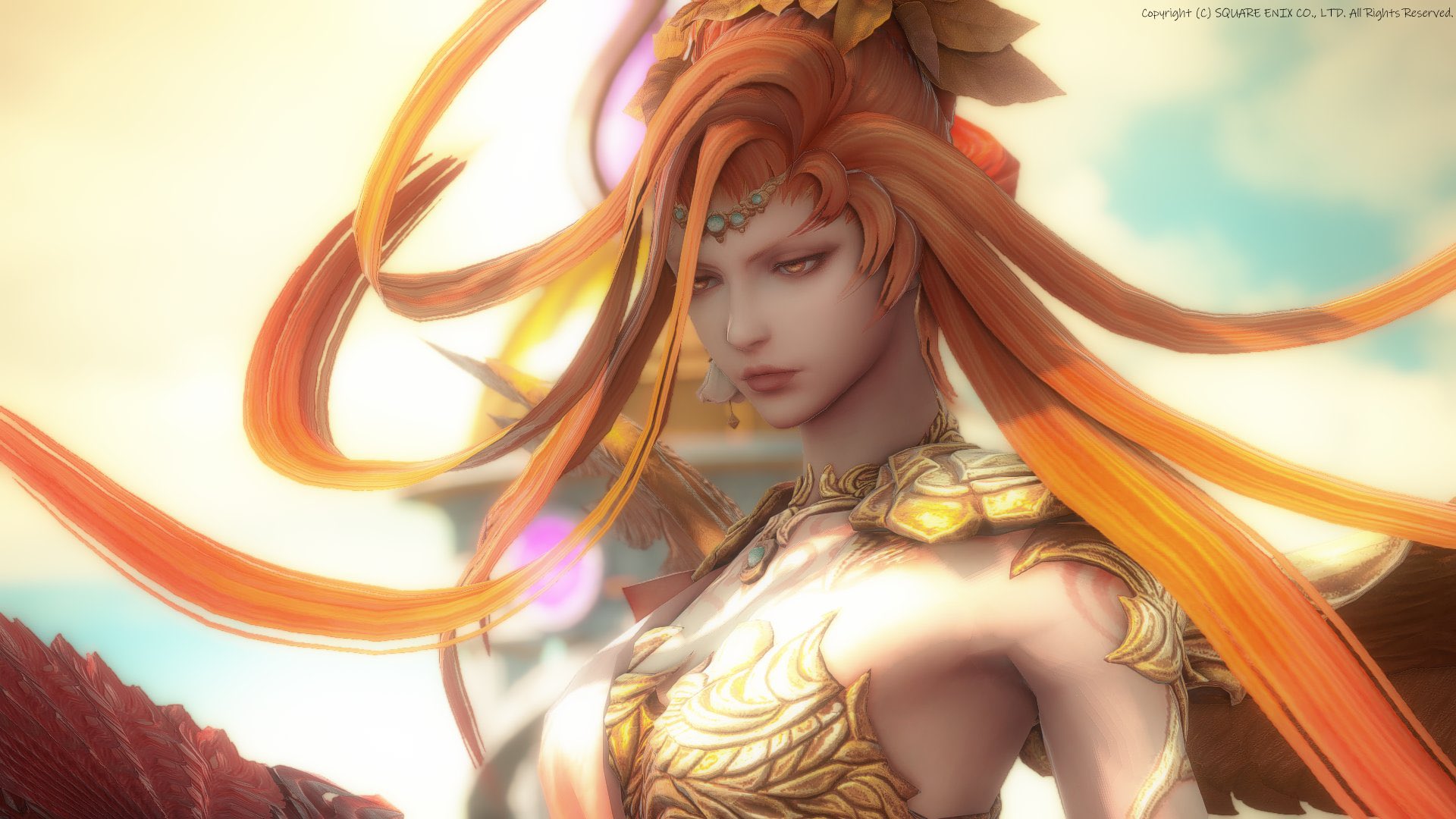 杉山里穂 ファイナルファンタジーxiv にて十二神の一柱 太陽と審理を司る女神アーゼマを演じさせていただきました 火属性って本当にかっこいいですよね ぜひ共に戦ってくださいね こちらしっかり告知許可頂きました ありがとうござい