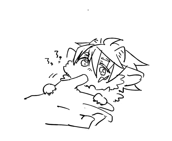 消そうと思ってたけどせっかくだからのせちゃお
昼休みに2分くらいで描いたやつ 