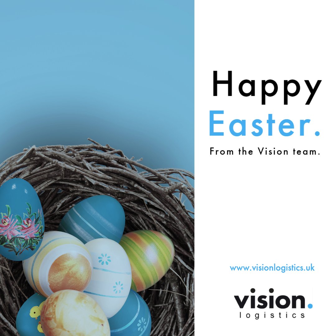 visionlogistics's tweet image. Happy Easter, everyone! We hope you all have a wonderful long weekend!

Whatever you're up to this weekend, we hope you have a great time. Have a Happy Easter from the Vision team!

#easter #distribution #service #logistics #fulfilment #vision