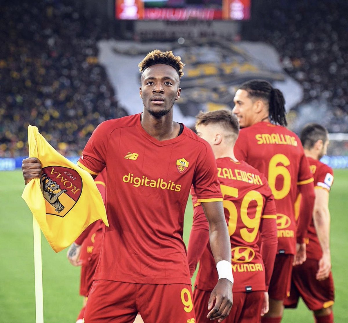 HajirFT's tweet photo. 2 goal contributions away from hitting 30 this season, Tammy Abraham ladies and gentlemen. https://t.co/qEOqpTANmx