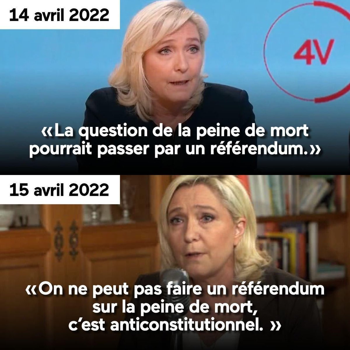 CCastaner's tweet photo. Visiblement, même Le Pen n’est plus d’accord avec Marine.

#LePenMent https://t.co/UgPfw0hb0j