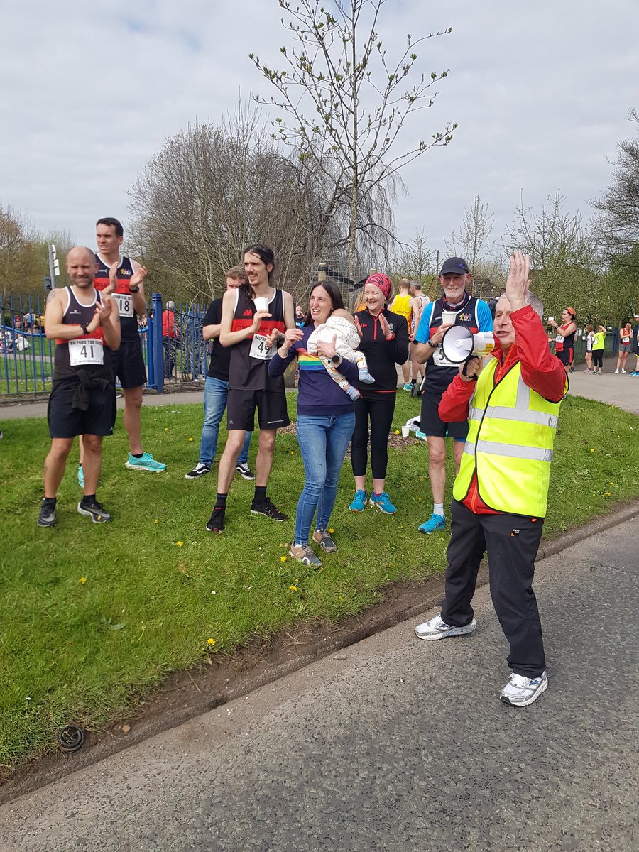 PACprestwich's tweet image. #TeamPAC helping out with comparing at the #Salford10k 📣🖤❤