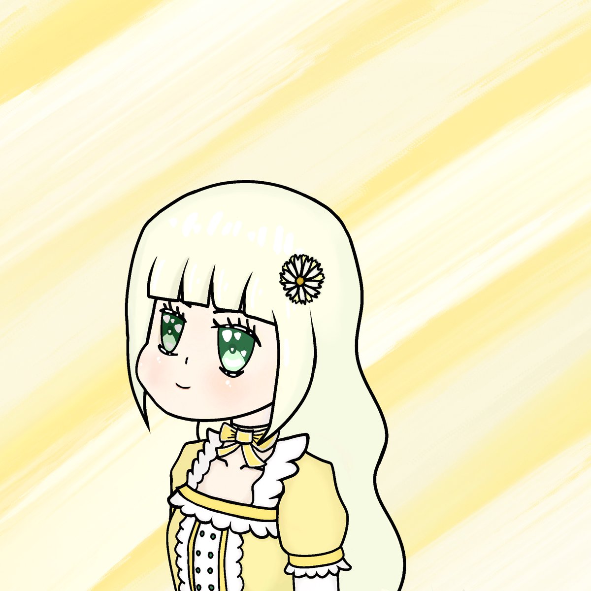 Makolov_'s tweet photo. Chrysanthemum-chan still waiting for you 🥺

She's the owner of the biggest tea house in Dezy Town. "Asteracia" is the name of her tea house that sells the best quality teas and herbs. 🍵✨

https://t.co/mQtrR70HTh https://t.co/OmIi08rL2E