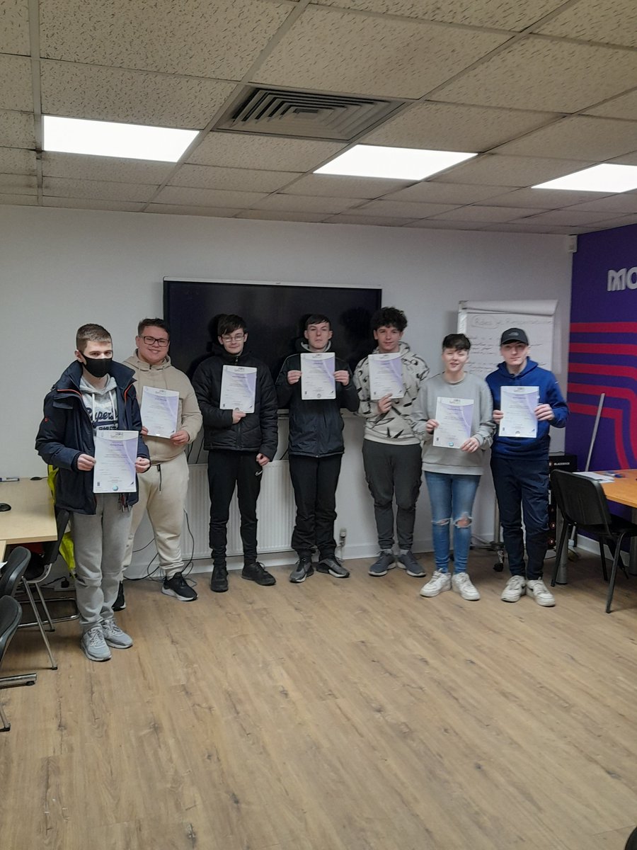We could not be prouder of our most recent group of Employability Fund Stage 2 trainees, who completed the course with us with flying colours! 🎉