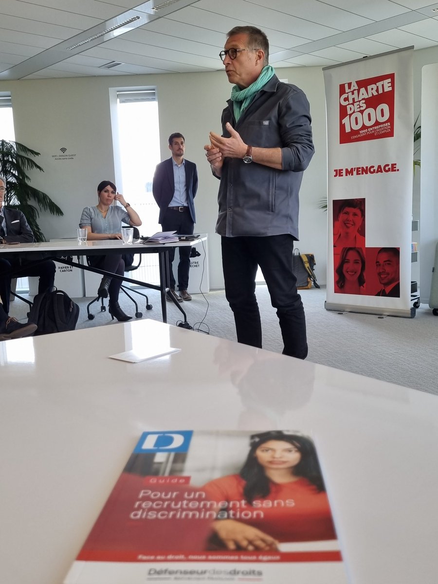 Journée des entreprises engagées de la <a href="/MMIE_LyonMetrop/">Maison Métropolitaine d'Insertion pour l'Emploi</a> @villeurbanne sur le thème de la lutte contre les discriminations. Merci <a href="/FACEGrandLyon/">FACE Grand Lyon</a> et <a href="/AdeccoFrance/">Adecco France</a> pour votre témoignage.