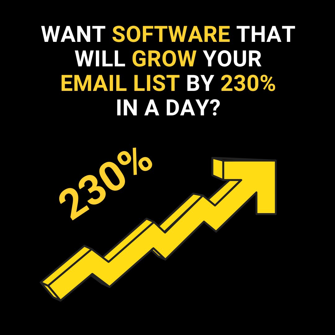 prakashah's tweet photo. GROWING YOUR EMAIL LIST 230% IN 1 DAY???
https://t.co/qNrANAJcQv https://t.co/IBG1CXfT7f