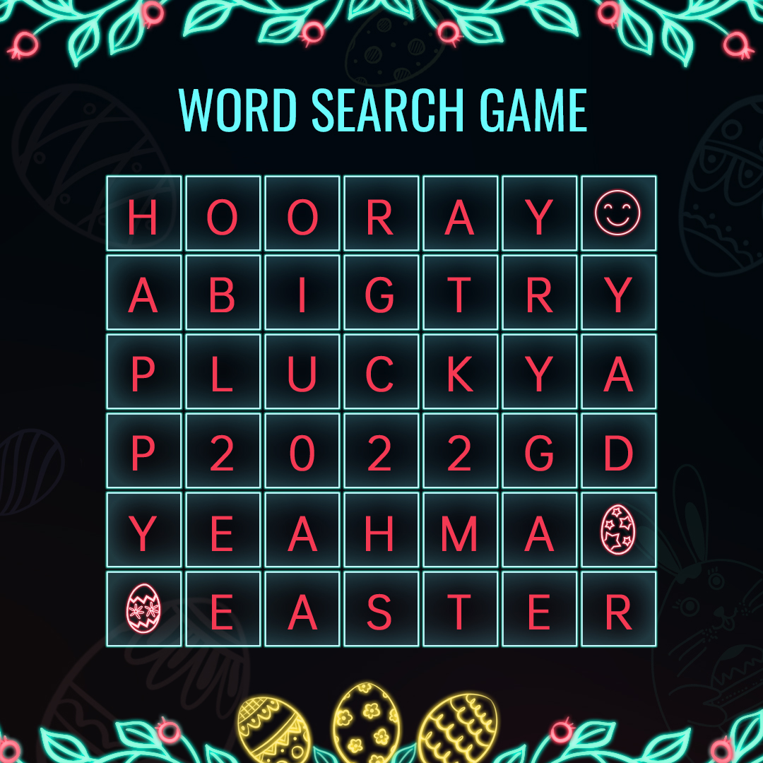 BigTreeTech's tweet photo. 💐To celebrate the week of Easter, can you find the 3 words hidden in this WORD SEARCH GAME?🐰Answer below for a chance to win our exciting goodies!

🥳To Win:
1⃣ Like &amp;RT
2⃣ Leave your answer in the comment below

#bigtreetech #3dprinting #giveaway #gift #klipper  #Easter2022 https://t.co/ipQwlCPK7y