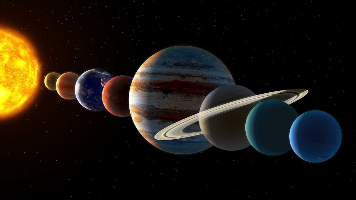 ATOMEE__'s tweet photo. À compter du dimanche 17 avril, vous pourrez observer à l'oeil nu l'alignement de Vénus, Mars, Saturne et Jupiter. 

Le 23 avril, la lune devrait se joindre à ce spectacle.  

Puis le 24 juin, toutes les planètes du système solaire vont s'aligner dans le ciel. https://t.co/Pveo4rTX8M