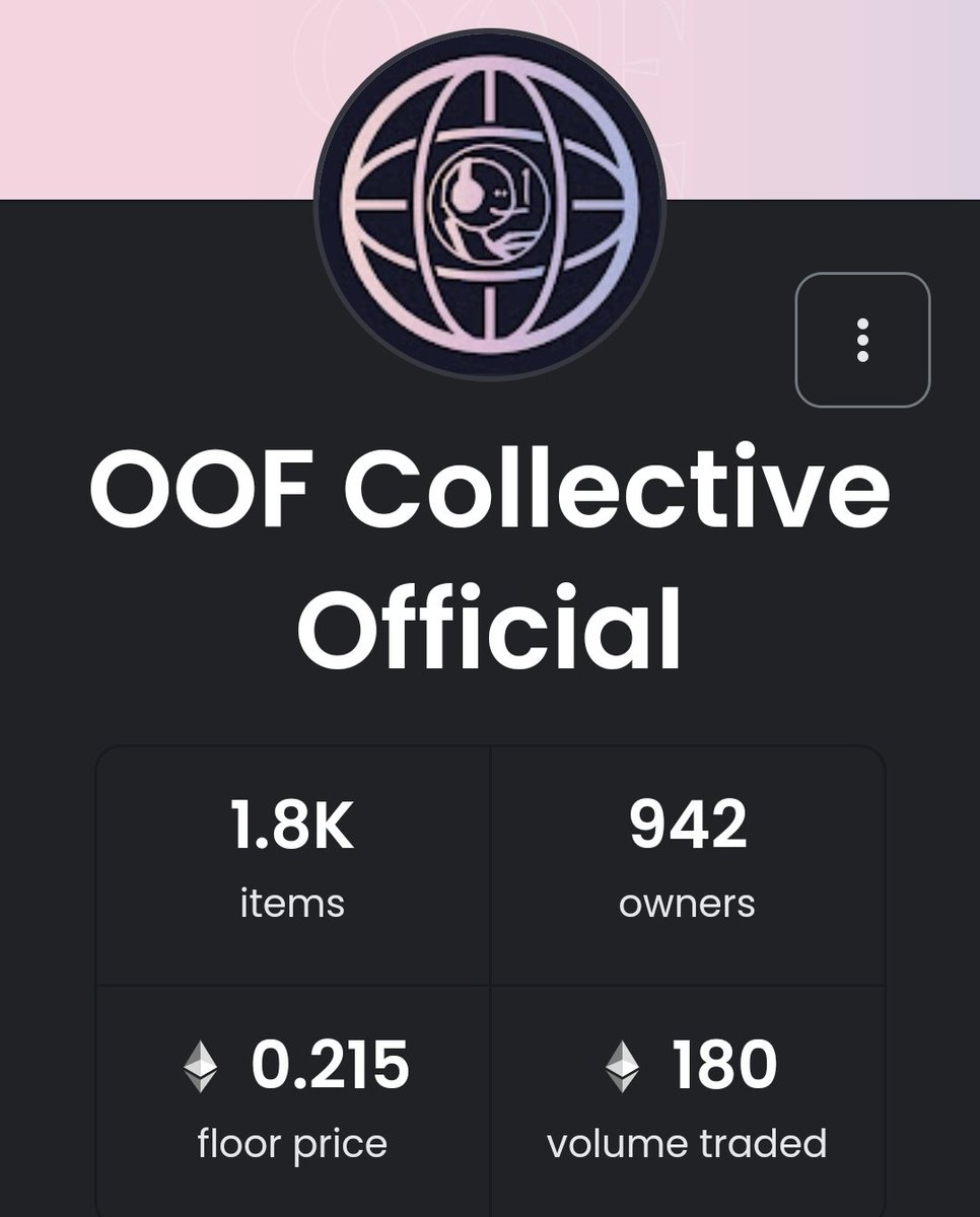 Wow, just wow.. #NFT #OOF.. 0.0169 mint a few hours ago! <a href="/HiveAlpha/">The Hive</a> alpha pass holders got 2 free mints, incredible value from an alpha group! LFG