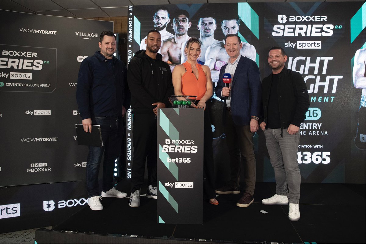 MikaelaMayer1's tweet photo. Draw is done and itβs weigh in day for #TheLightweights !! @boxxer Excited for Saturday nights tournament series on @SkySportsBoxing π₯ https://t.co/TdmPx5lVH2