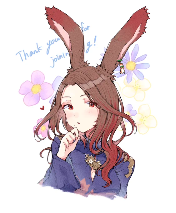 イラストプレゼント企画への参加ありがとうございました✨

当選されたのはアオザイが似合う美人なヴィエラさんでした🐰

今後いつか第二弾を企画した際は、皆様またぜひご参加下さるととても嬉しいです☺️

#FF14イラスト #FF14art #ヴィエラ #FF14 