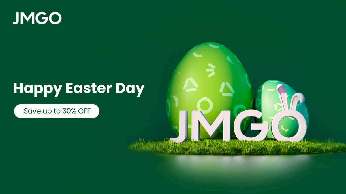 JmgoSmart's tweet photo. Hoppy Easter Day!
🖐 Hands up if you go for an Egg hunt! 
Save up to 30% OFF on JMGO's products
Learn More: 👉 https://t.co/QsT89B5RXn

 #easter2022 #jmg #projector #leica #dynaudio https://t.co/3trFi3yCZD