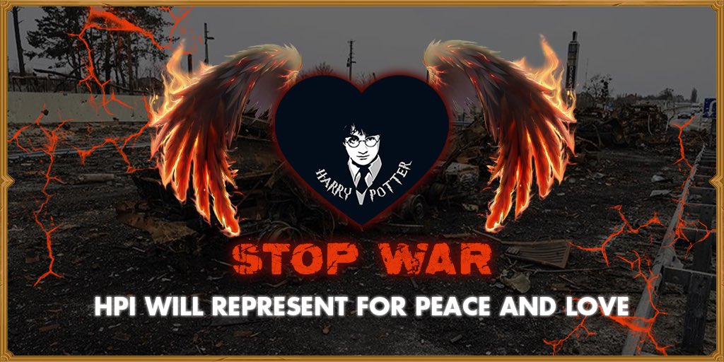 This is our pleasure to say that $HPI will be the symbol of cryptocurrency 💸 for peace and love, please stop war!
Our community effort will bring a brighter outcome for the future 🌈✨🌍.

Global Group: t.me/HarryPotterOff…

#HPIToken #Binance #StopWar #Peace #Love