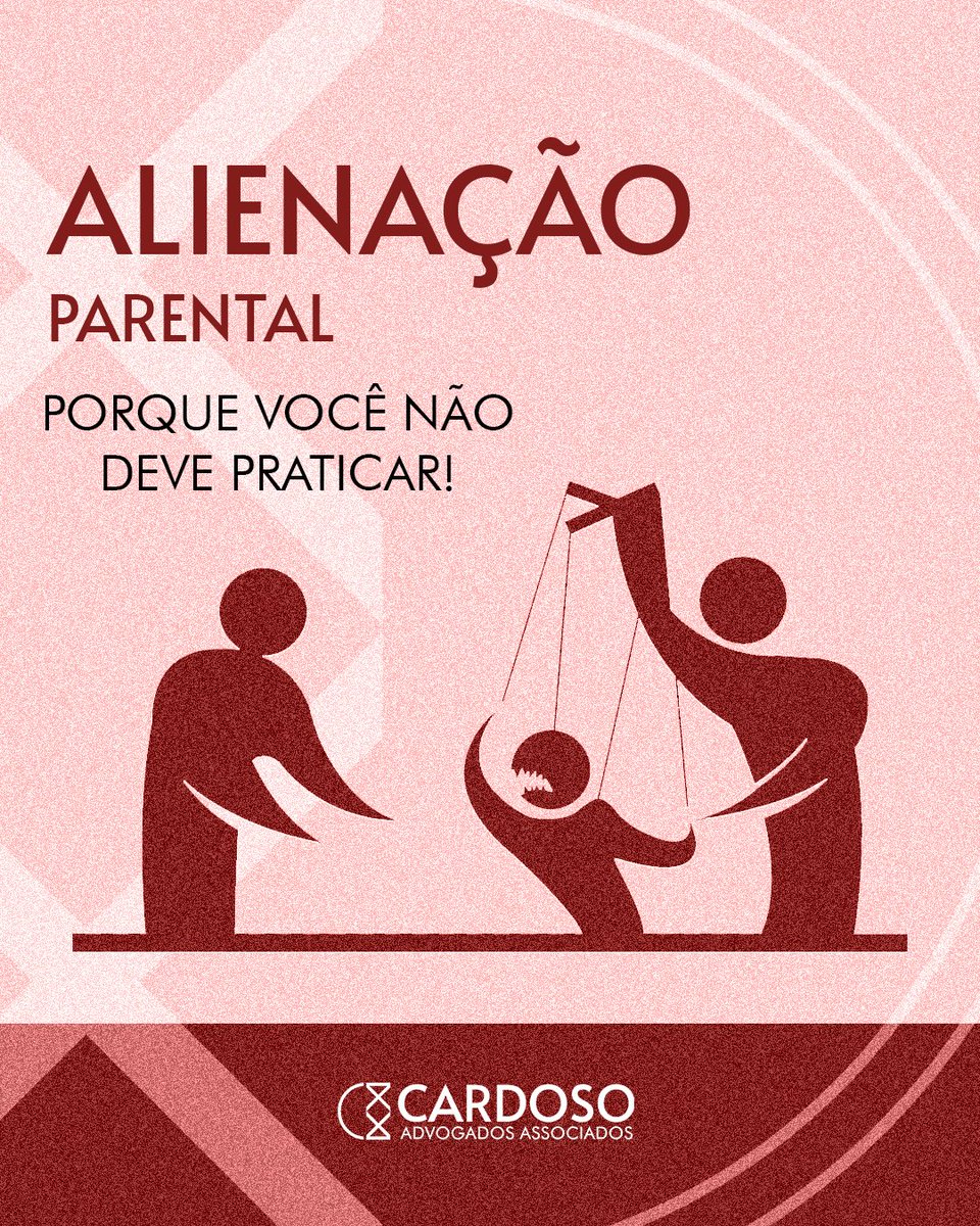 cardosoadv1's tweet photo. A alienação parental ocorre quando o pai ou a mãe toma atitudes para colocar a criança ou o adolescente contra o outro genitor.

#direitodefamilia #alienaçãoparental #visitadefilhos #guarda #divorcio https://t.co/DTifLjHmCl