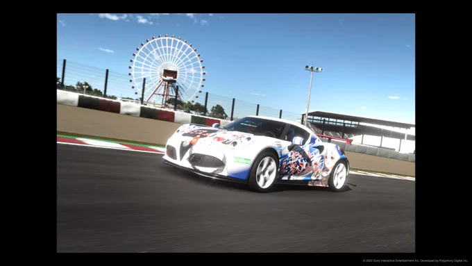 そういやちょっと前にgt7でこんな車作りました。渾身の力作です(課金 