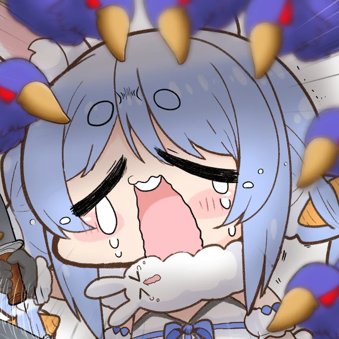 #顔だけで50リツイート来たら強者
泣き顔スキー 