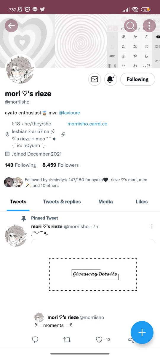 AikoPru's tweet photo. @morriisho @Xemorazie Thanks for hosting this giveaway!! I'm saving for zhongli and albedo https://t.co/MVXc6o7HYG