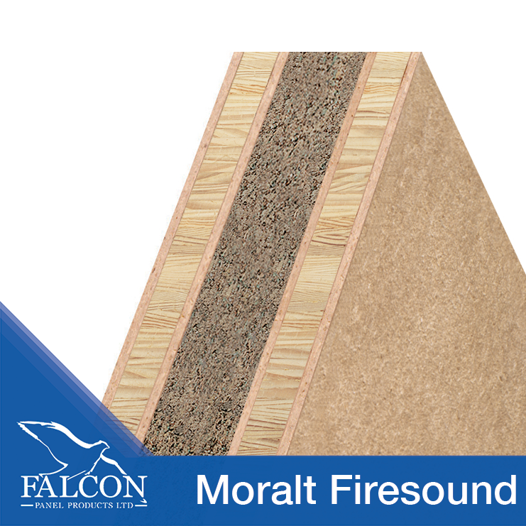 Falcontimberltd's tweet photo. When it comes to sound resistance, the #Moralt #Firesound is hard to beat. With acoustic performance up to 44dB AND a fire rating up to FD90 this material is a great all rounder! https://t.co/IEIV2NZt4f https://t.co/iP4lWbssFA