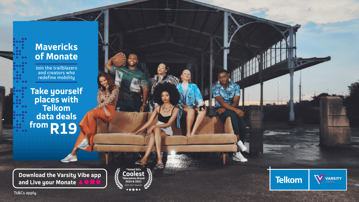 METROFMSA's tweet photo. Telkom &amp; Varsity Vibe have teamed up to give you access to the coolest brands. You can WIN great prizes by signing up for the Varsity Vibe premium membership https://t.co/lY2BwC0wTY (Free with Telkom number). Post a screenshot of your sign-up, tag @METROFMSA &amp; #MavericksofMonate https://t.co/yHlaIQhFBe