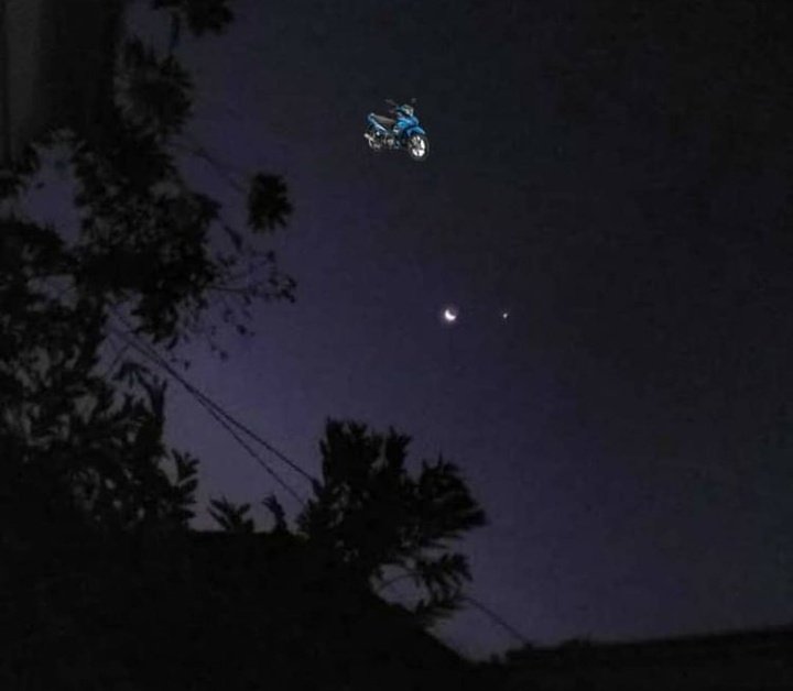 Puasa ke 13, Jupiter terlihat di langit Semarang
