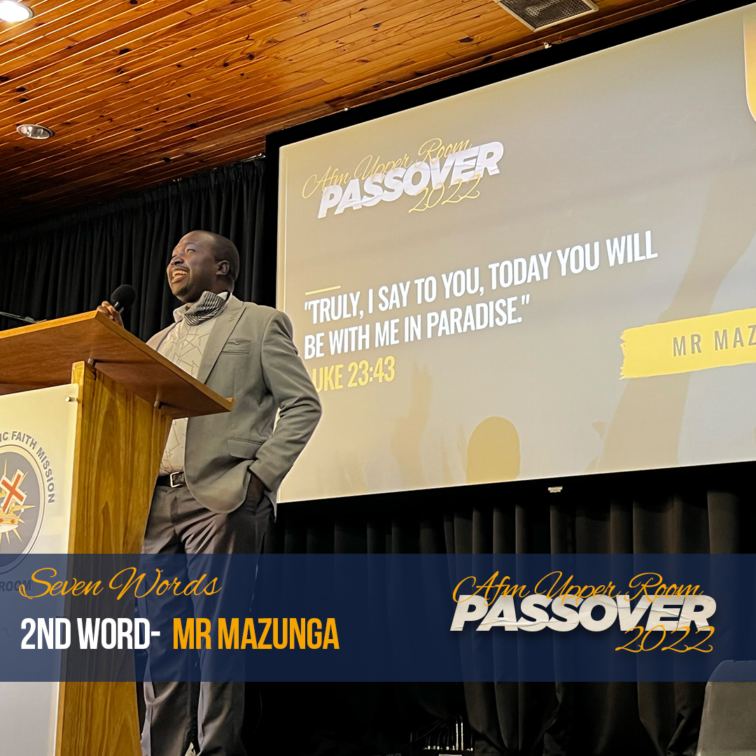 AfmUpperRoom's tweet photo. THE SECOND WORD
"Truly, I say to you, today you will be with me in Paradise."
Luke 23:43

CATCH THE SERMON ON LIVE https://t.co/pcPq2PoOP8 #FillUpTheChurch #UpperRoomPassover22 https://t.co/WCeFg1LekK
