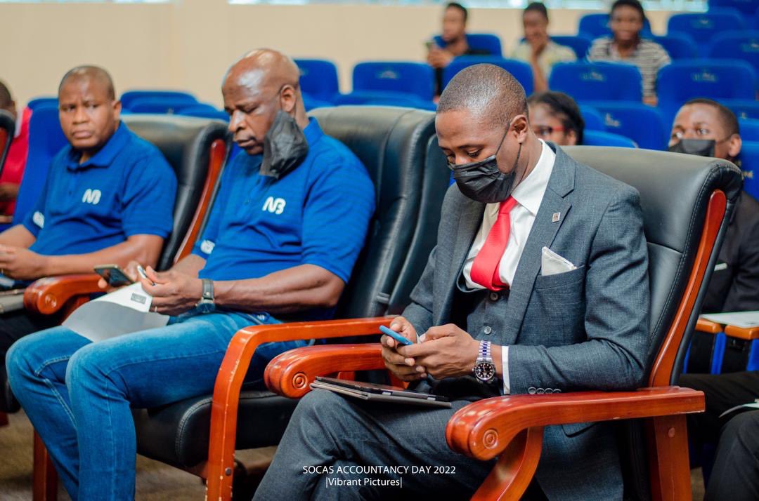 auditconsultmw's tweet photo. Our Partner Moffat Ngalande was invited as guest speaker at the MUBAS Society of Accountancy Students (SOCAS), Accountancy Day 2022. Moffat groomed the students on the role of accountants in promoting Good Health, Gender Equality and Low Hunger. https://t.co/MhEIoBl3NF