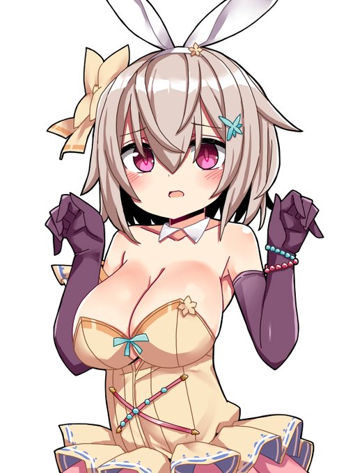 ぴょんぴょんリーフちゃん #アイギスお絵かき 