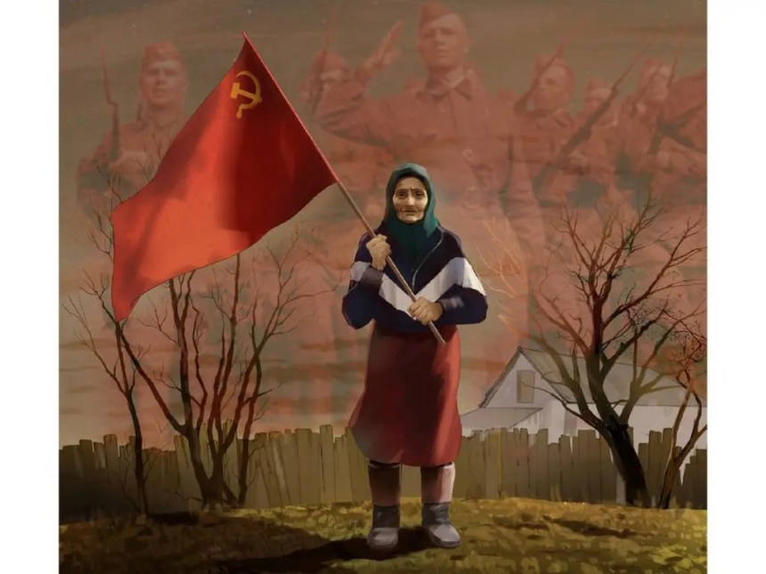 Эх! Эту бы бабушку с её дедушкой,вывезти в Москву,на Парад 9 Мая. Да посадить в первых рядах высокопоставленных гостей...