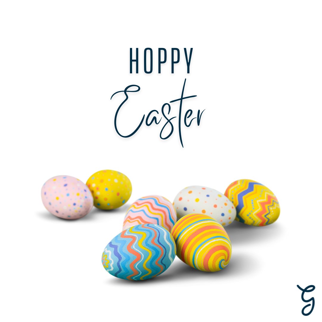 Hoppy Easter from our team to you and yours! 

Storefront is closed Friday, April 15th, but we’ll be back open on Monday, April 18th! 

#grupponutrition 
#hoppyeaster
#easterweekend
#holiday